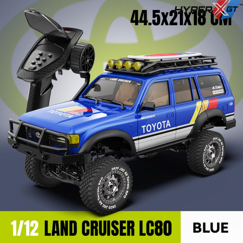 HYPERXGT 1/12 Scale Toyota Land Cruiser LC80 Official Licensed 4WD